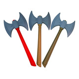 3 Machado Medieval Guerreiro Brinquedo Caçador Halloween
