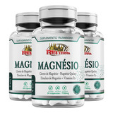 3 Magnésio 750mg 60cps Cloreto Quelato Malato Vitamina D3