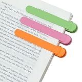 3 Marcadores De Livro Automáticos De Silicone Exclusivo Para Amantes De Livros De Leitura Mulheres Homens Crianças Professores Marcadores De Página Marcadores Clipes Acessórios De Leitura