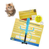 3 Microchip Nano Seringado 1 4x8mm Animal Medalha Qr Code