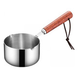 3 Mini Pote De Sopa De Aço Inoxidável Com Alça De 125ml