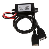 3 Módulo Conversor De Carro 1 Piece Usb Dc 12v 3a 15w De