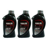 3 Óleo Yamalube 10w 40 4 Tempos Semi sintético 3 Litros