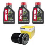 3 Óleos Motul 5100 10w30 4t 1l 1 Filtro Cb500x 14 18