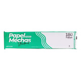 3 Pacote De Papel Para Mechas 11x47cm 180 Folhas