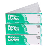 3 Pacotes Papel Para Mechas Standard 11x47cm 540 Folhas