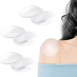 3 Pairs Silicone Shoulder Pads For