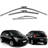 3 Palhetas Limpador Parabrisa Citroen C3 2013 2014 2015 2016