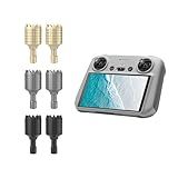 3 Pares De Joysticks De Controle Remoto RC RC2 De Alumínio Para DJI Mini 3 Mini 3 Pro Mini 4 Pro Air 3 Air 2S Mavic 3 Mavic 3 Pro Mavic 3 Pro Mavic 3 Classic Drone Accessories Dourado Cinza 
