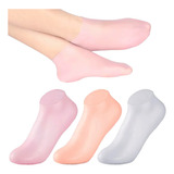 3 Pares De Meias Para Cuidados Com Os Pés E Hidratantes Top