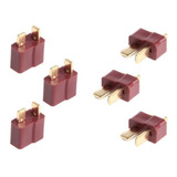 3 Pares De Plug Conector Deans T Para Bateria Lipo