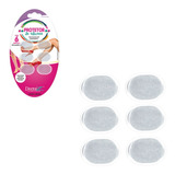 3 Pares De Protetor Gel Silicone Para Calos Pés Reutilizável