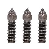 3 Pçs Kit De Bocal De Alto Fluxo Resistência De Alta Temperatura Kit Bocal De Aço Endurecido Para Sovol Sv06 Plus 1 75mm Filamento 1 75 0 6 Mm
