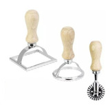 3 Pcs Kit De Molde De Rolo Para Cortador De Massa De Torta