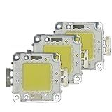 3 Peças 10 W 20 W 30 W 50 W 100 W Chip De Contas De Led De Alto Brilho 22 24 V 30 32 V Branco Frio Branco Quente Faça Você Mesmo Para Holofote Com Driver Branco Quente 100W 30 36V