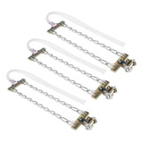 3 Peças De 205 225 Mm Antiderrapante Lama Gelo Neve Pneu