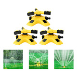 3 Peças Irrigador Jardim Giratório 360 Com 2 Modos Sprinkler