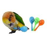 3 Peças   Mini Bola Colorida Martelo De Areia Papagaio Chocalho Brinquedo De Som Musical Inteligente Martelo De Areia Brinquedos Para Periquitos  Canárias  Calopsitas  Periquitos  Periquitos  Periquitos  Cacopsitas  Periquitos  Periquitos  Periquitos  Periquitos 