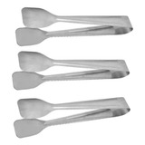 3 Pegador De Frios Cozinha De Casa Aço Inox 18 Cm