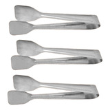 3 Pegador De Frios Cozinha De Casa Inox 18 Cm Premium