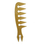 3 Pente Long Wicks Penteado Em Mechas Quiff Dourado
