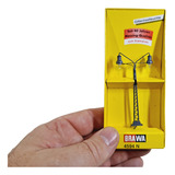 3 Postes De Ferrovia Maquetes Escala N 1 160 Marca Brawa