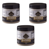 3 Potes Banha Suina 100 Natural 400g Cada Validade Longa