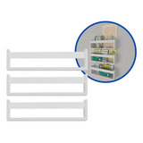 3 Prateleira 60cm Branco Mdf Livro Revista Infantil Parede