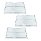 3 Prateleira Acrílica Refrigerador Electrolux Dc47 Dc48 Dc49