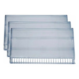 3 Prateleiras Acrílica Refrigerador Continental 470 480 490l