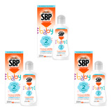 3 Repelente Sbp Baby Afasta Mosquito Dengue Pernilongo 100ml