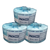 3 Rolo Bobina Embalagem Para Autoclave 8x100 Esterilização