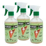 3 Spray Formiline 500ml Repelente Formigas Pulgas Carrapatos