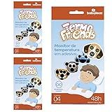 3 TERMO FRIENDS - ADESIVO MEDIDOR DE TEMPERATURA - BABYDEAS