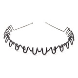 3 Tiaras De Ferro 1cm Arco Diadema Masculina Metal Arquinho