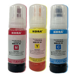 3 Tintas Para Epson L3250 L3150 L3210 L3110 L5190 L5290 T544