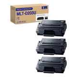 3 Toner Novo Mlt d203u P Impressora Samsung M4070fr M4020nd