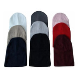 3 Toucas Gorro Adulto Lisas Várias Cores Inverno Beanie
