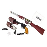 3(treis) Arma Arminha Rifle Winchester Revolver Colt Coldre