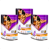 3 Un Areia Higiênica Alta Absorção Sílica Cristal 1 6kg Gato