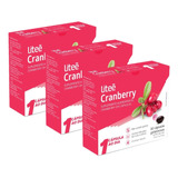 3 Uni Cranberry 30 Caps Tratamento Infecção Urinária Litee