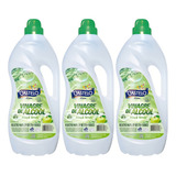 3 Unid Vinagre De Alcool 6 Concentrado Castelo 2l Maçã