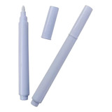 3 Unidades Caneta Giz Líquido Branco Para Adesivo Lousa