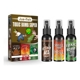 3 Unidades Fart Bomb Spray Que Fede Brinquedos Fedorentos