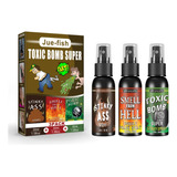 3 Unidades Fart Bomb Spray Que Fede Brinquedos Fedorentos