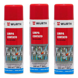 3 Unidades Limpa Contato Spray Wurth