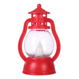 3 Velas Decorativa Lâmpada Led Luminária Lampião Vintage