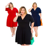 3 Vestidos Plus Size Evangelico Moda