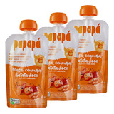 3 X Papinha Orgânica Maçã