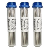3 X Salva Chip Tubo 50g Dessolda Smd Baixa Fusao Pci Bga Eletronica Barra Tubete Retrabalho